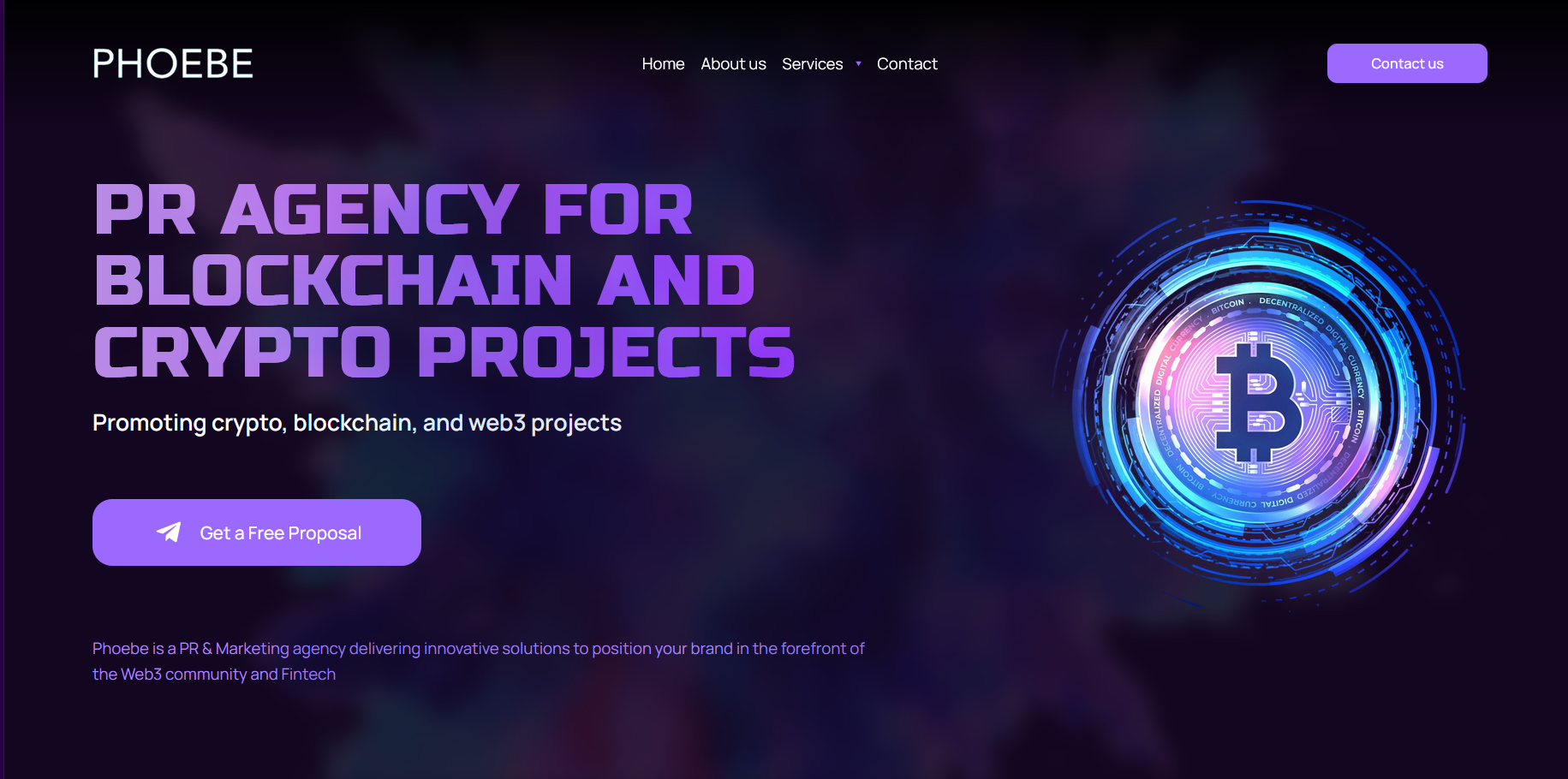 Phoebe PR: Web3 & Crypto Marketing Agency